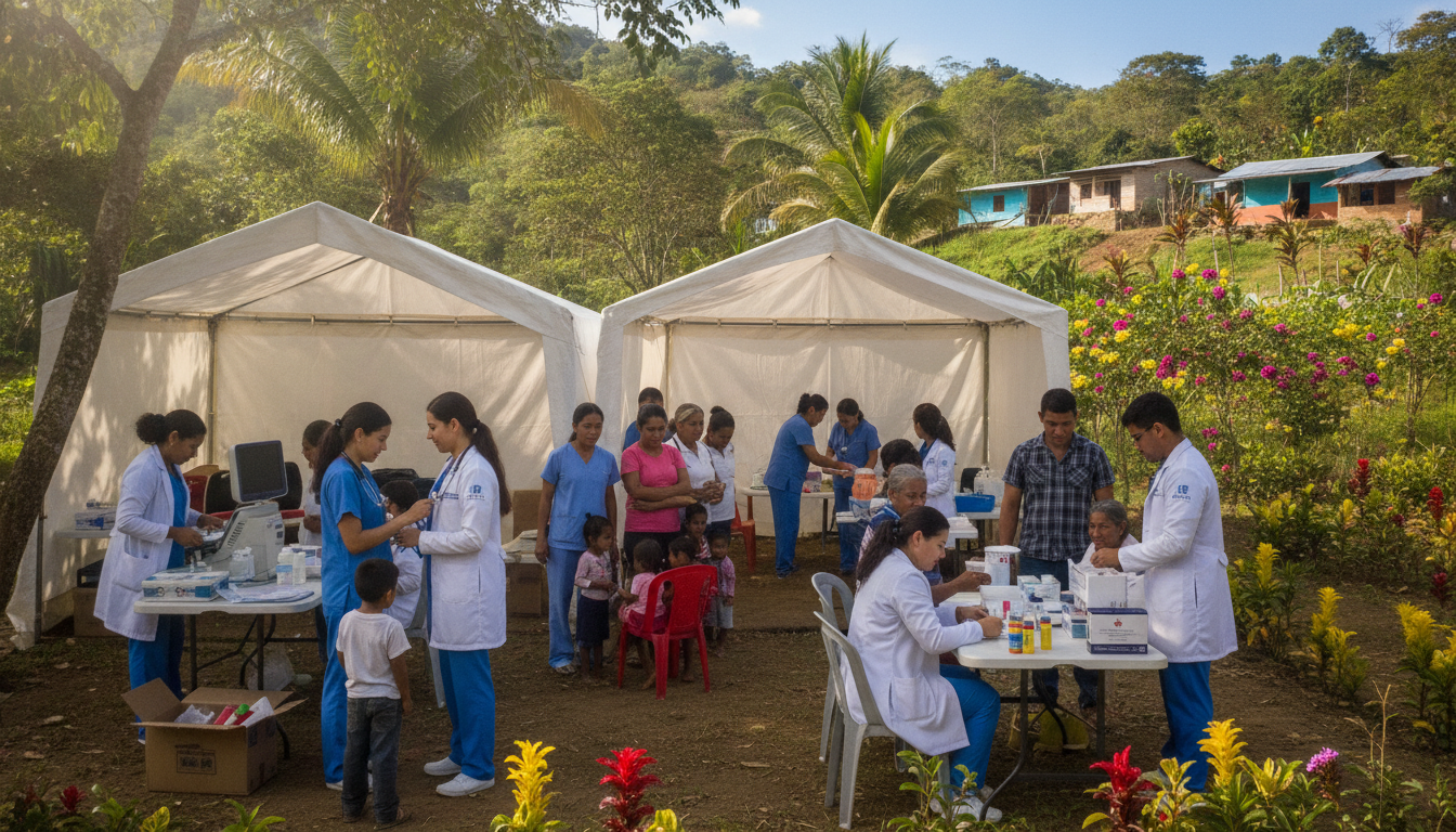 L&rsquo;équipe médicale Lee en mission : au service des communautés du Honduras