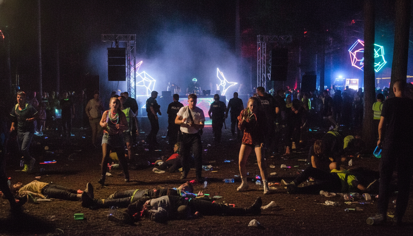 Fusillade lors d&rsquo;une rave en Argovie : plusieurs victimes signalées
