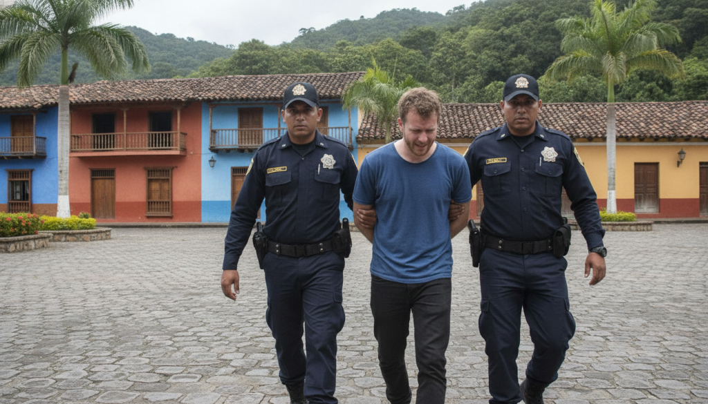un homme originaire de telford a été arrêté au honduras pour le meurtre de sa petite amie, poignardée à mort. enquête en cours sur cette tragédie.
