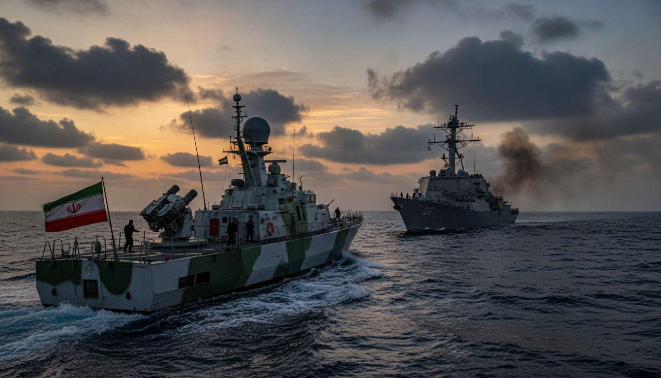 L&rsquo;Iran affirme avoir frappé un navire américain dans le détroit d&rsquo;Hormuz, mais les États-Unis démentent l&rsquo;incident
